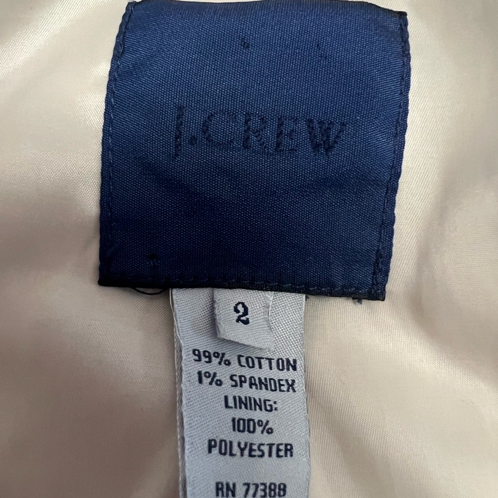 J. Crew Light Gray Single-Button Blazer - image 8